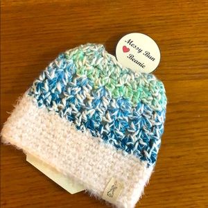 Brand New Messy Bun Handcrafted Hat